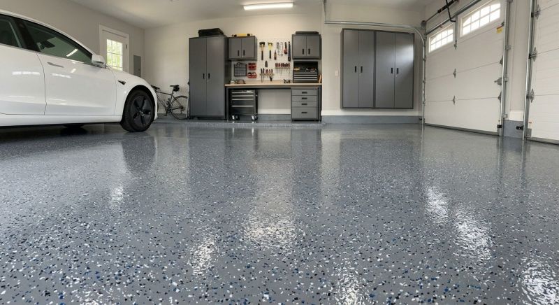 Epoxy Garage Flooring Installation in Alexandria, VA