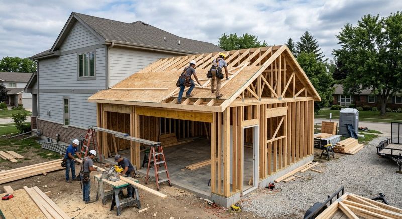 Garage Addition Installation in Mount Pleasant, SC