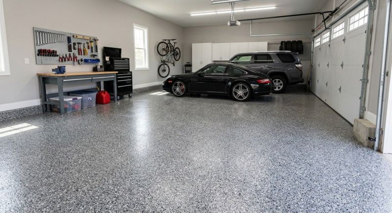 Garage Floor Epoxy Installation in Alexandria, VA