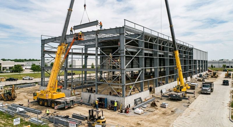 Industrial Garage Construction in Mount Pleasant, SC