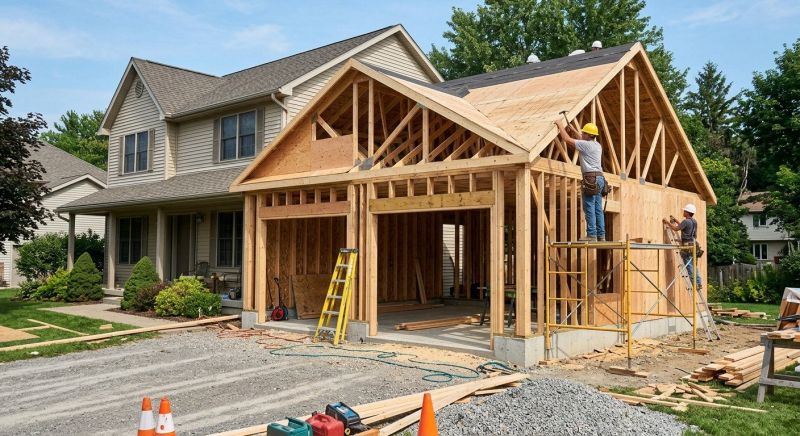 Attached Garage Construction in Naples, FL