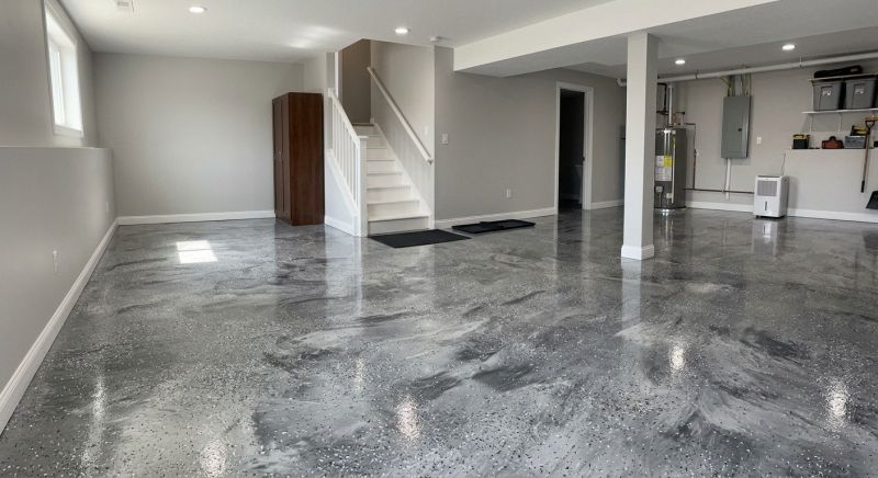 Basement Floor Epoxy Service in Columbia, SC