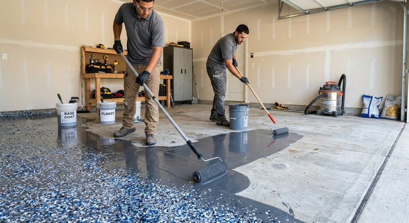 Basement Floor Epoxy Service in Annapolis, MD