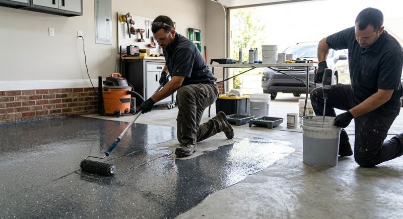 Concrete Floor Coating Service in Alexandria, VA