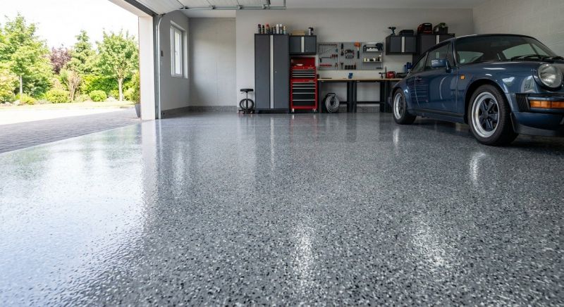 Epoxy Flooring Installation in Loudoun County, VA