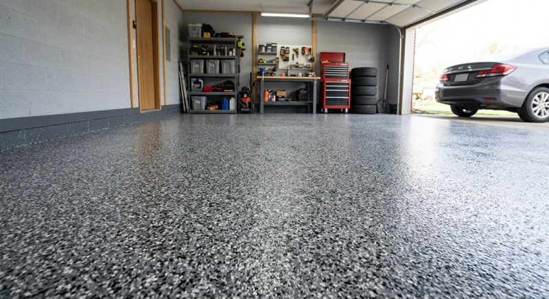 Epoxy Garage Flooring Installation in Columbia, SC