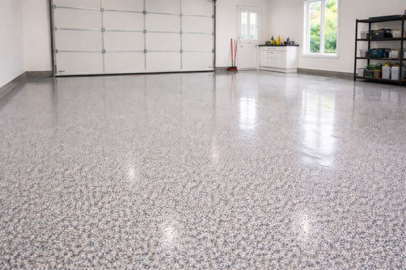 Epoxy Garage Flooring Installation in Alexandria, VA