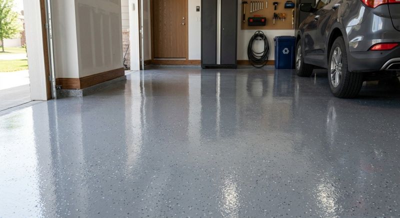Garage Floor Epoxy Installation in Greenville, SC