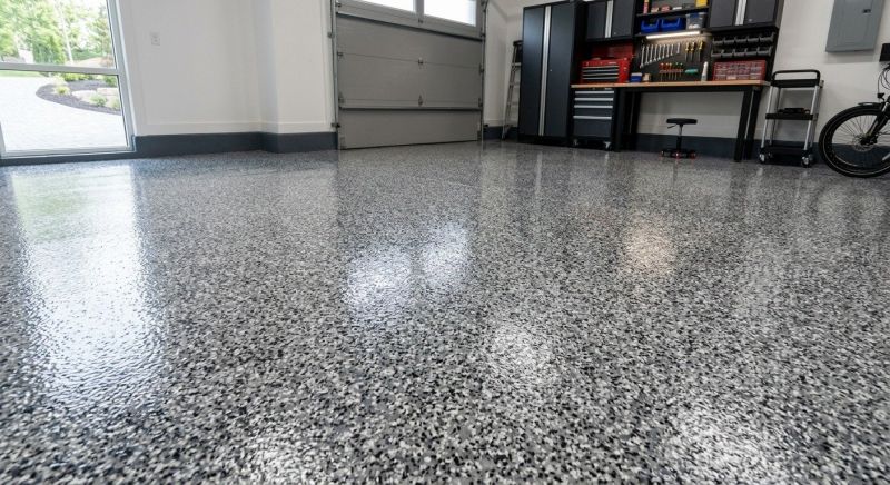 Garage Floor Epoxy Installation in Winston Salem, NC