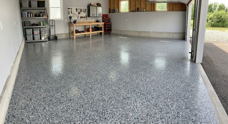 Garage Floor Renovation in Greenville, SC