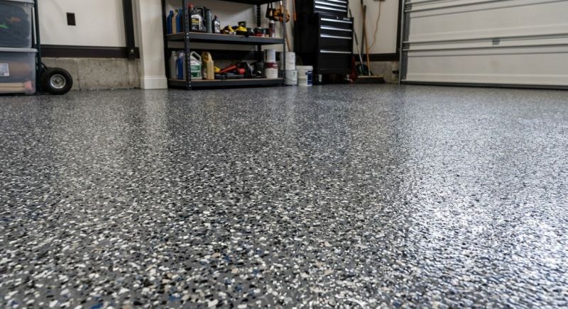 Garage Floor Staining in Raleigh, NC