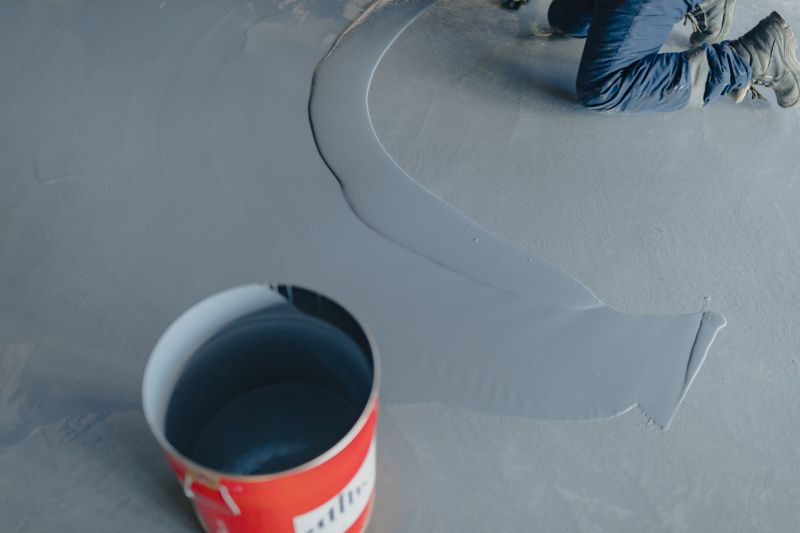 Speckled Garage Floor Painting in Greensboro, NC